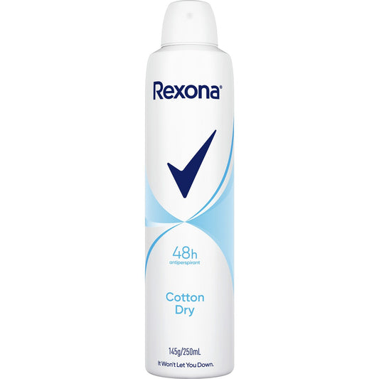 Rexona Women Deodorant Cotton Dry 250 Ml