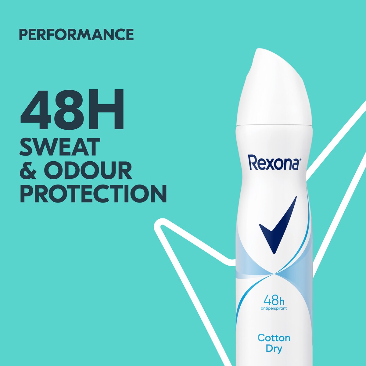Rexona Women Deodorant Cotton Dry 250 Ml