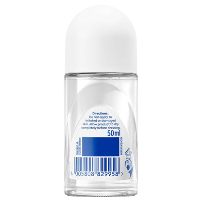 Nivea Pure Invisible Antiperspirant Roll On Deodorant 50ml