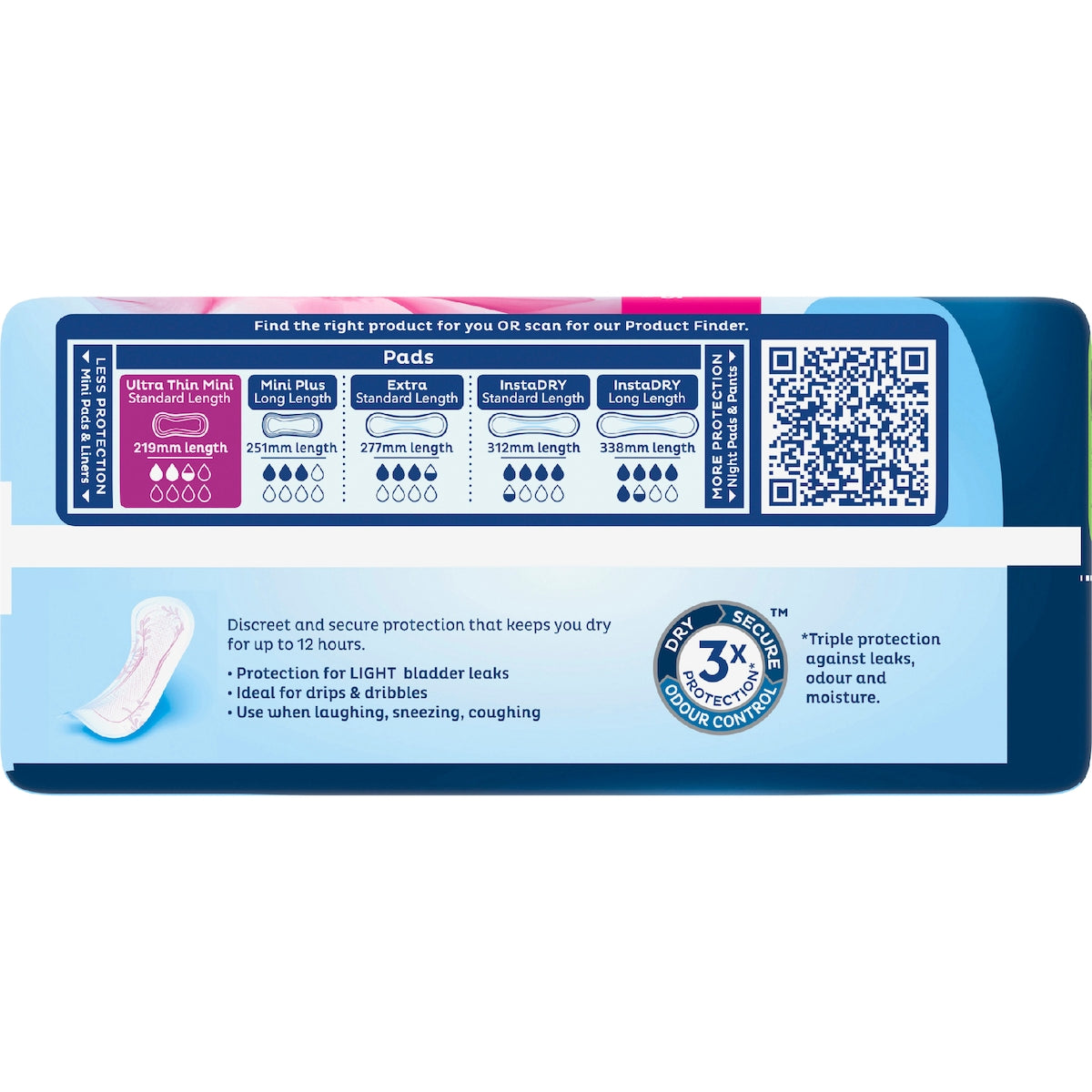Tena Incontinence Pads Ultra Thin Mini 20 Pack