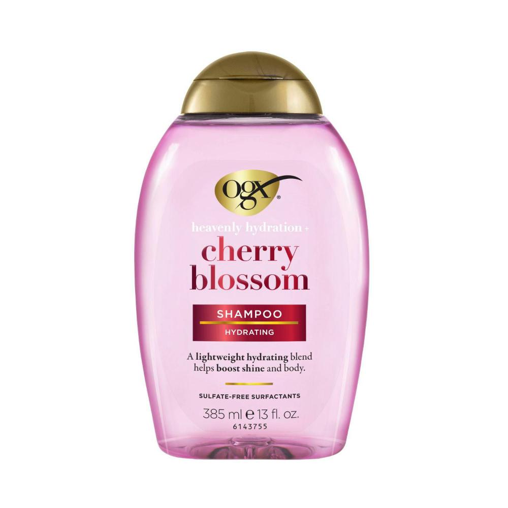Ogx Heavenly Hydration + Shine Cherry Blossom Shampoo For Thin An ... 385mL