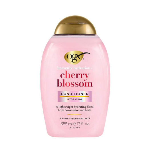Ogx Heavenly Hydration + Shine Cherry Blossom Conditioner For Thin ... 385mL