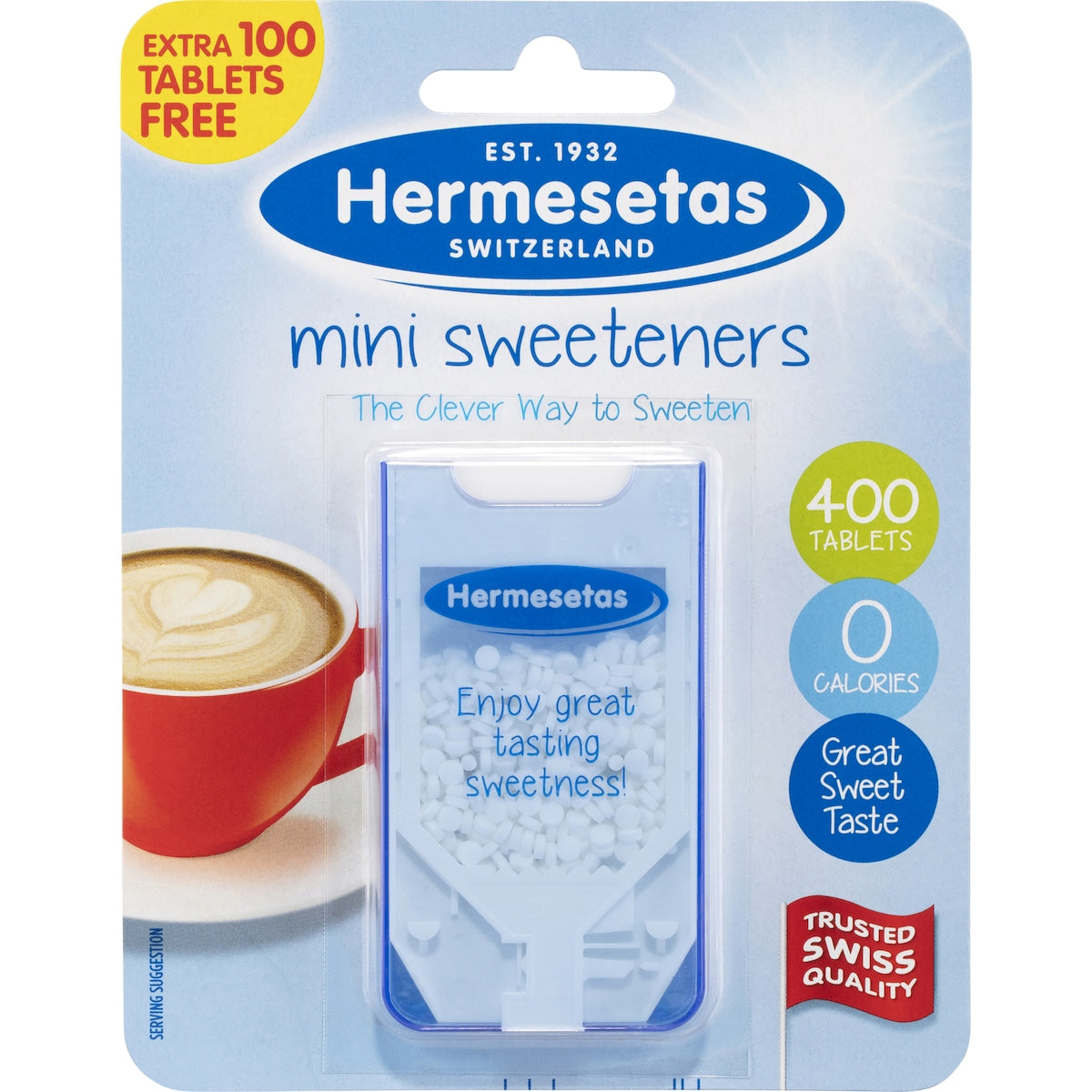 Hermesetas Sweetener Tablets 300 pack