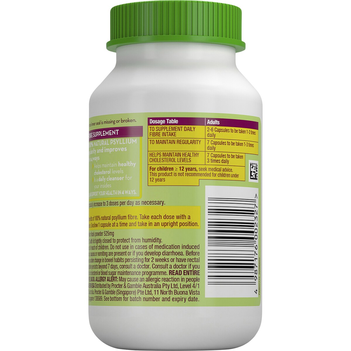 Metamucil Fibre Caps 160 pack