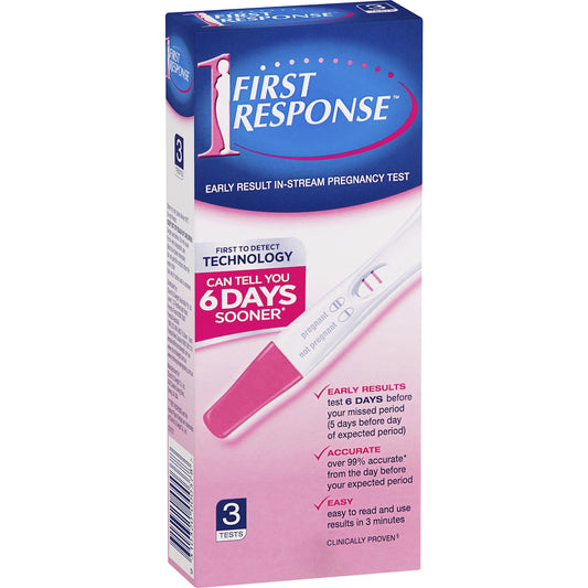 First Response Pregnancy Test Instream 3 Pack