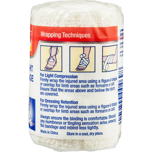 Elastoplast Crepe Bandage Medium Weight For Muscle, Joint, Back Pain Each