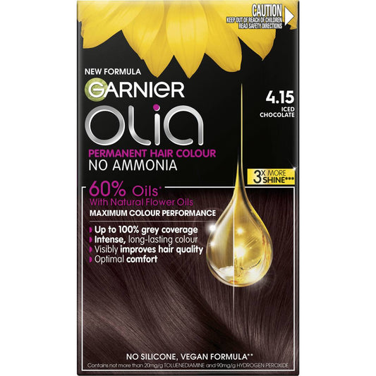 Garnier Olia Permanent Hair Colour Iced Chocolate Each