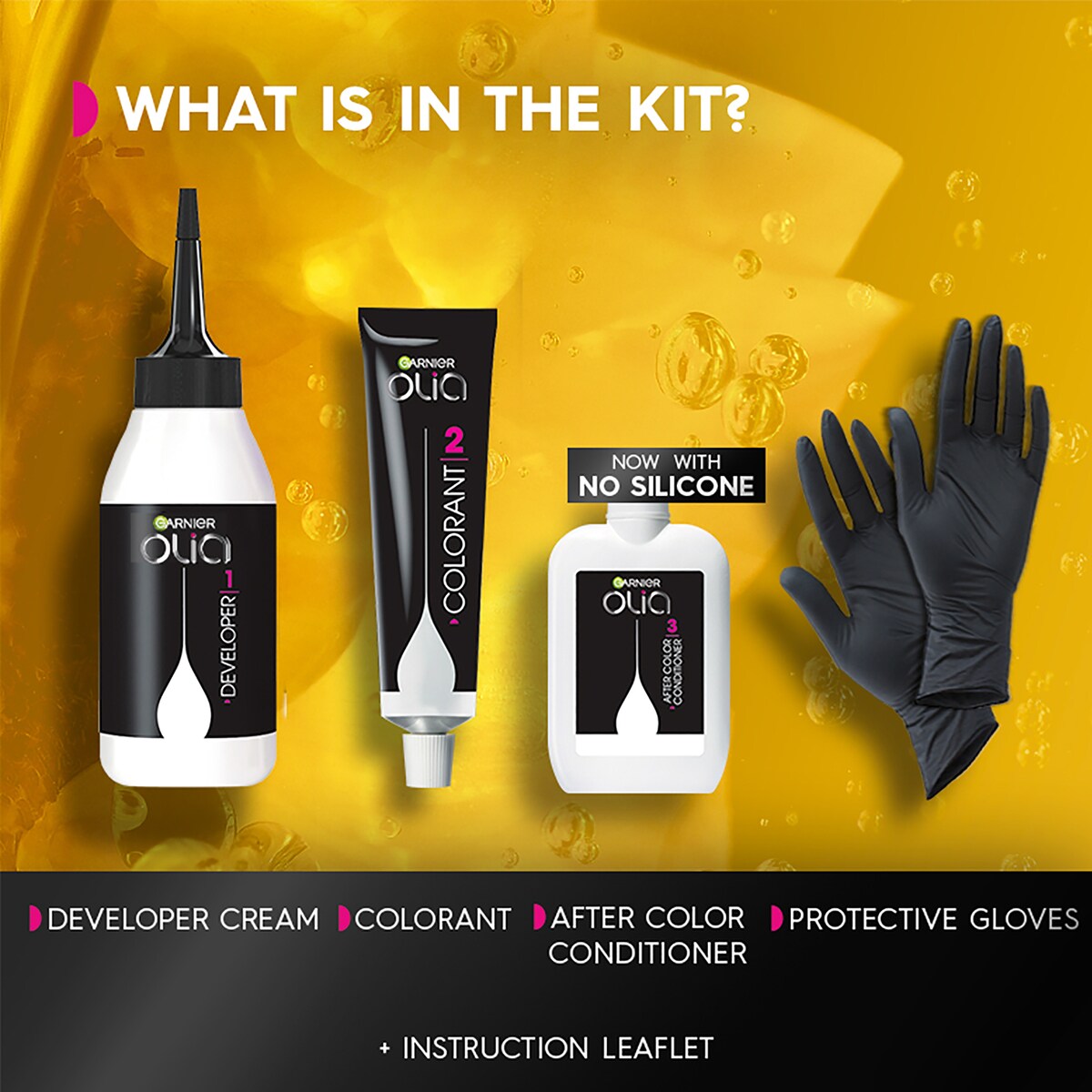 Garnier Olia Permanent Hair Colour Dark Blonde Each