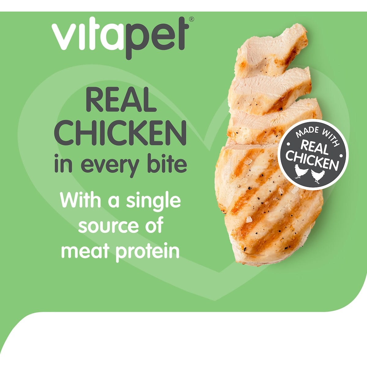 Vita Pet Jerhigh Real Chicken Sticks Dog Treats 100g