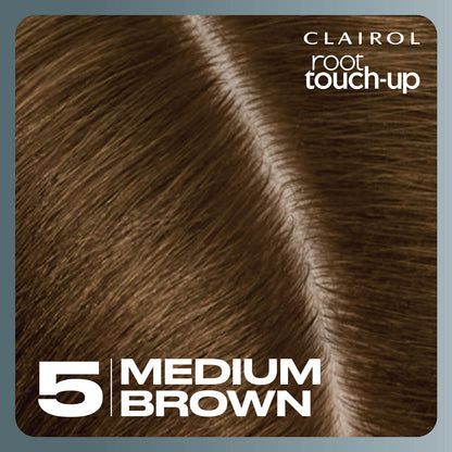 Clairol Root Touch Up Permanent 5 Medium Brown Hair Colour each