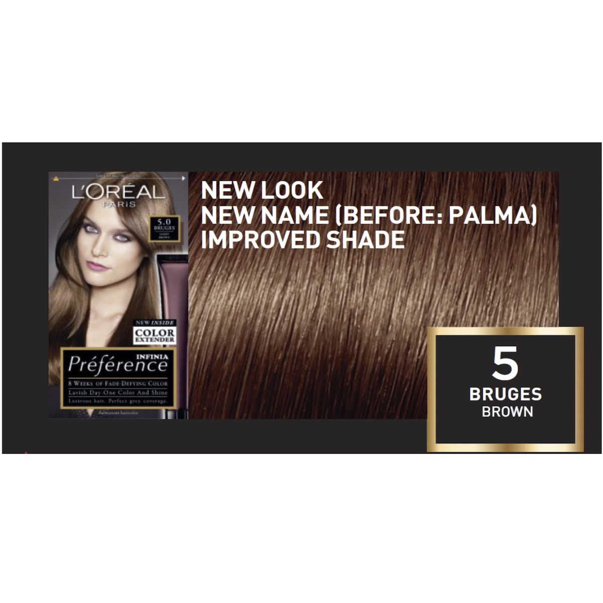 Loreal Paris Preference Hair Colour 5 Light Brown Each