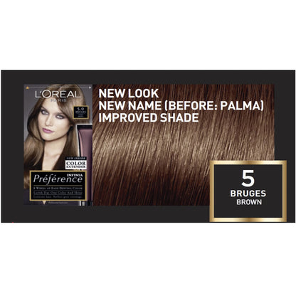 Loreal Paris Preference Hair Colour 5 Light Brown Each