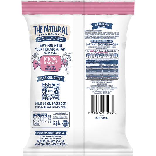 The Natural Confectionery Co. Smoothie Chews Lollies 180g