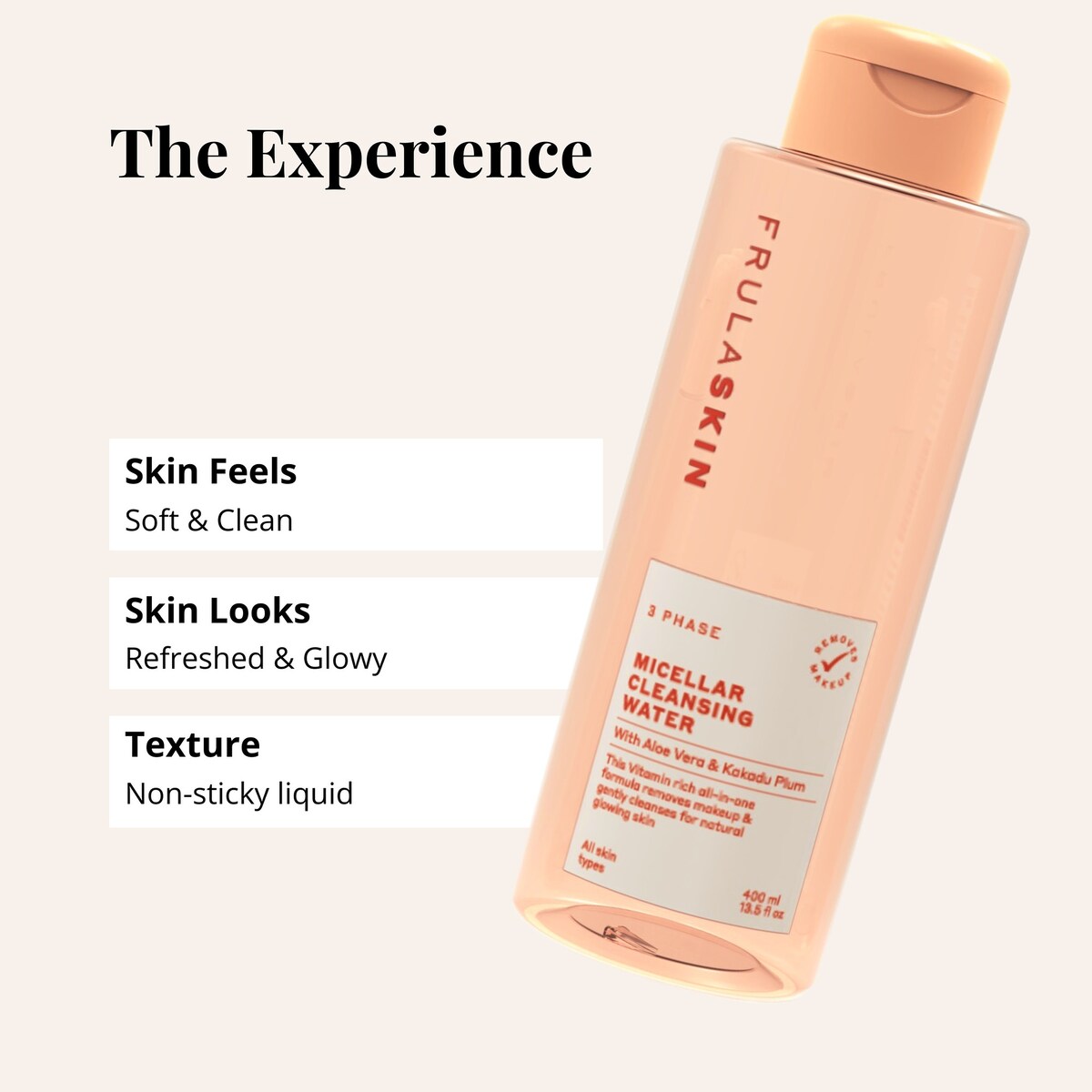 Frula 3 Phase Micellar Cleansing Water 400ml
