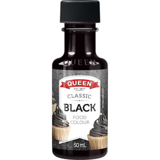 Queen Black Food Colour 50ml