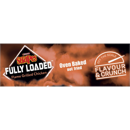 Arnott's Shapes Fully Loaded Flame Grilled Chicken Crackers 130g