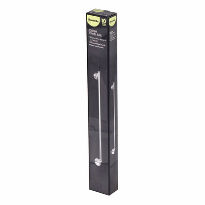 Mondella Towel Bar 620mm Chrome Plated Metal Easy Install