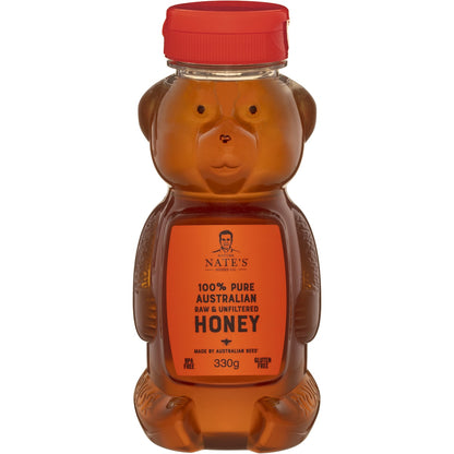 Nature Nates Honey Bear Australian Honey 330g
