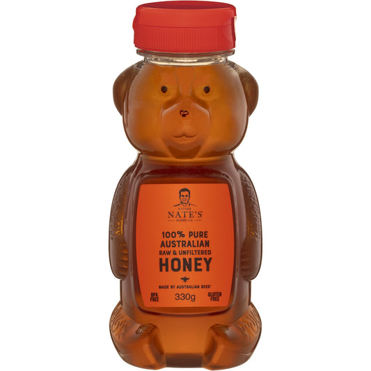 Nature Nates Honey Bear Australian Honey 330g
