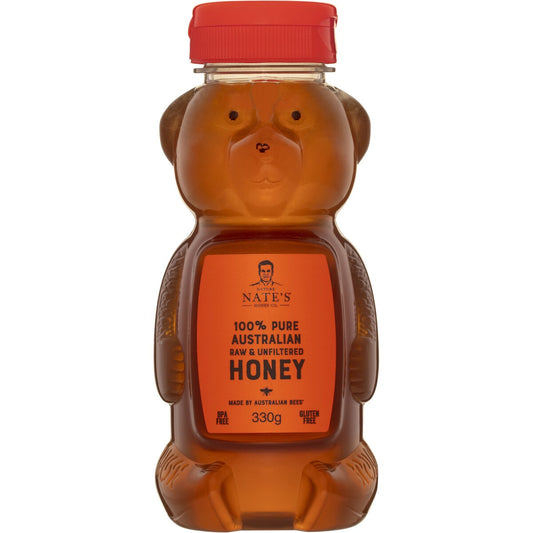 Nature Nates Honey Bear Australian Honey 330g