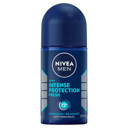Nivea Men Intense Protection Fresh 72hr Roll On Deodorant 50ml