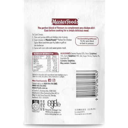 Masterfoods Perfect For Chicken Spice Blend | 20g