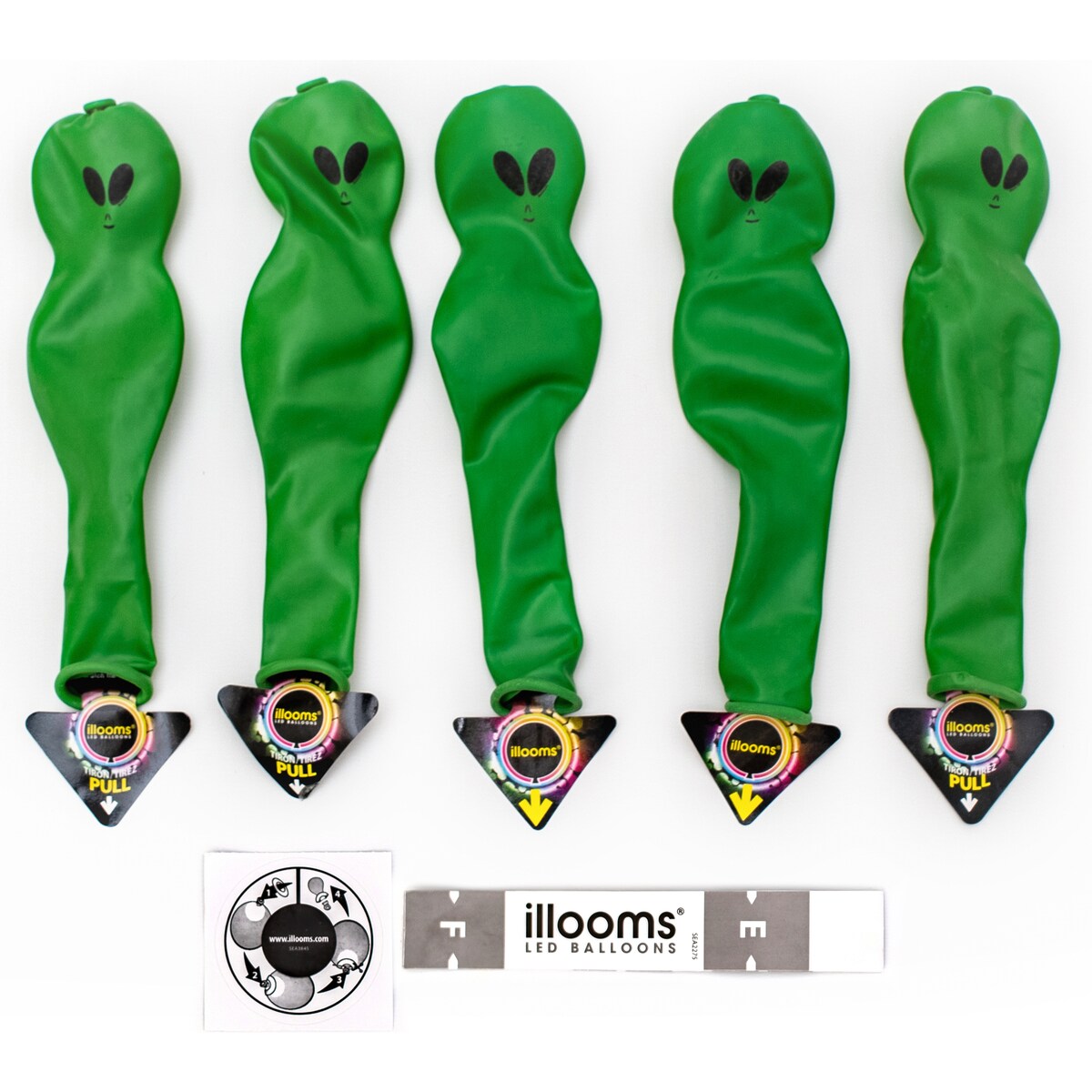 Illooms Led Balloons Supersize Light Up Balloons 5 Pack
