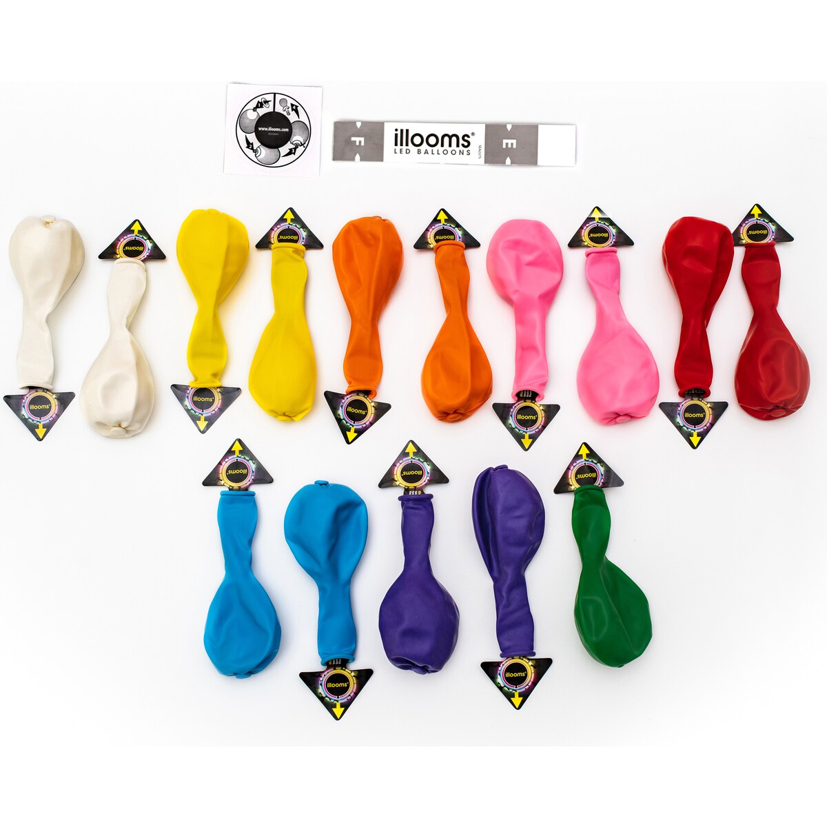 Illooms Led Balloons Mixed Pack 15 Pack