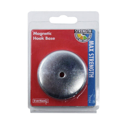 Everhang 50mm Chrome Round Base Magnet Ferrite Durable Low Profile