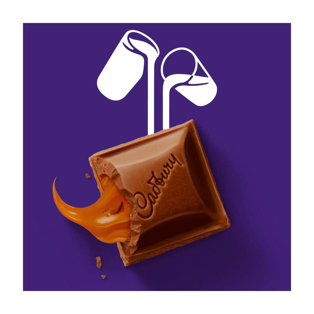 Cadbury Dairy Milk Caramello Chocolate Block - 180g