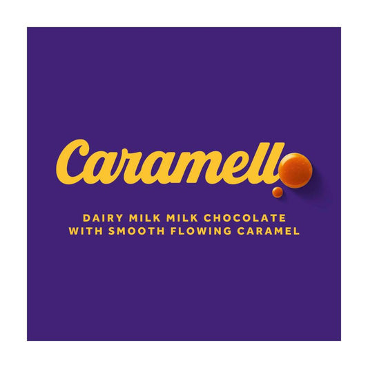 Cadbury Dairy Milk Caramello Chocolate Block - 180g