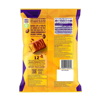 Cadbury Crunchie Chocolate Sharepack 12 Pack - 180g