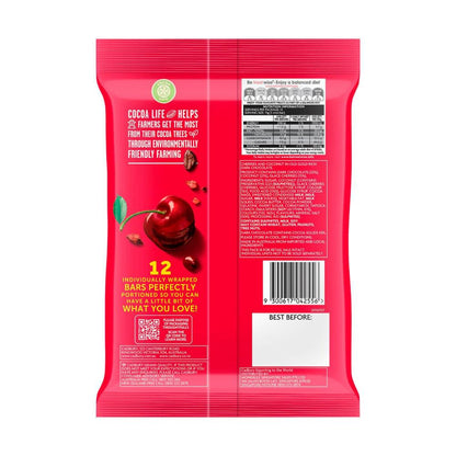 Cadbury Cherry Ripe Chocolate Sharepack 12 Pack - 180g