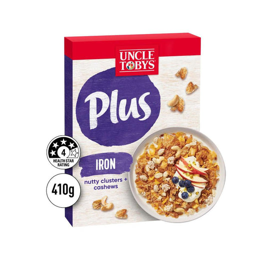 Une Tobys Plus Iron Cereal - 410g