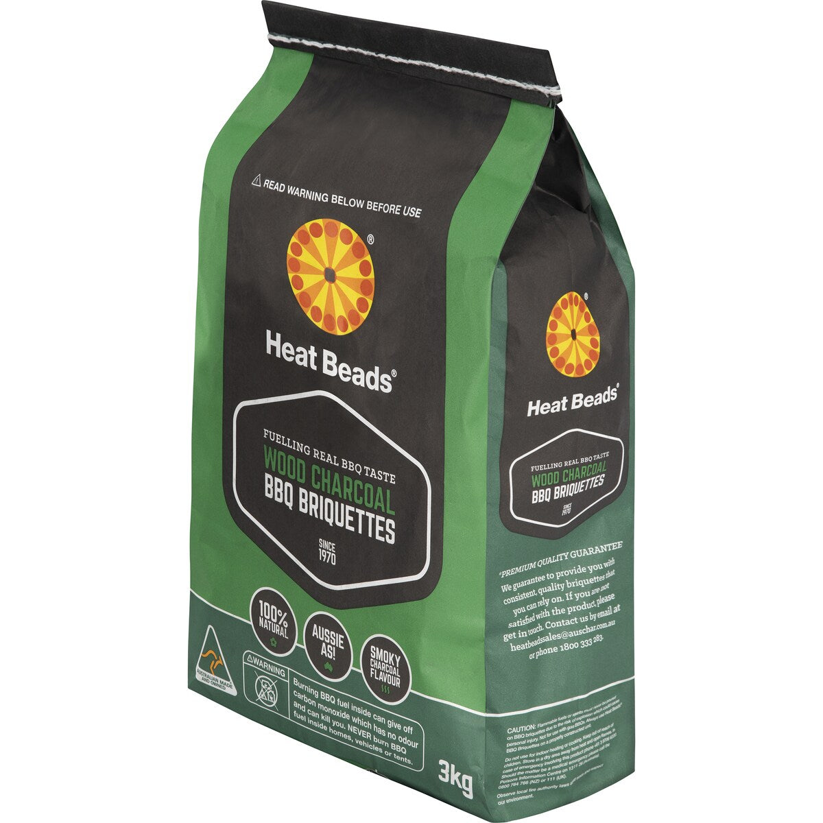 Heat Beads Wood Charcoal Bbq Briquettes 3kg