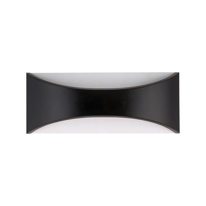 Arlec Black Marina CCT LED Exterior Wall Light - 8W - 250 Lumens
