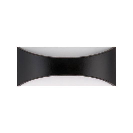 Arlec Black Marina CCT LED Exterior Wall Light - 8W - 250 Lumens