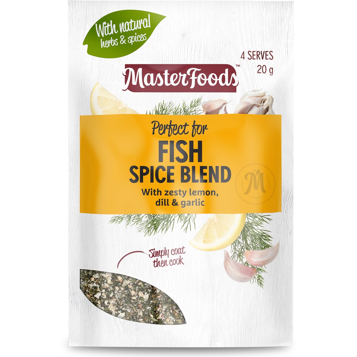 MasterFoods Perfect For Fish Spice Blend 20g