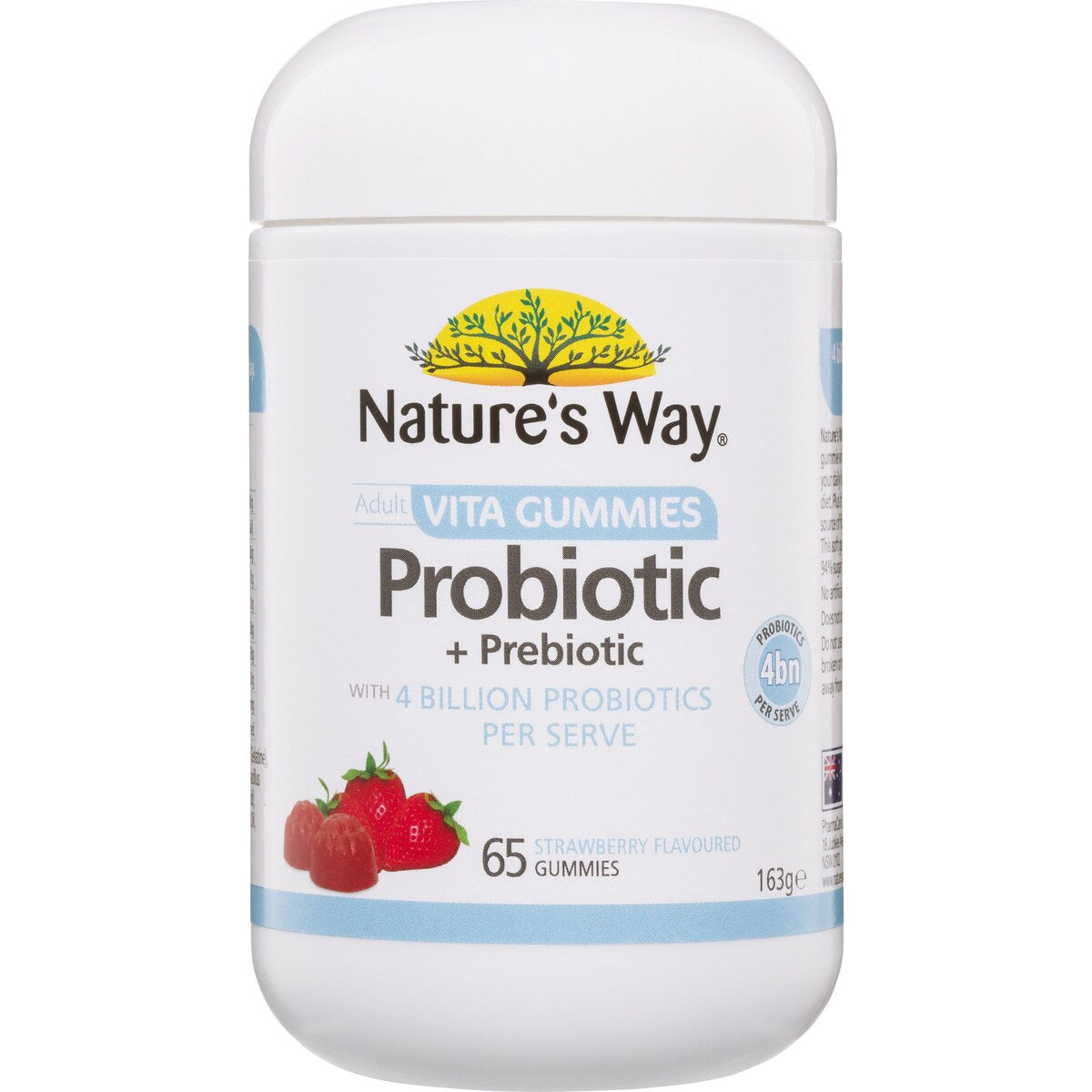 Natures Way Adult Vita Gummies Probiotic & Prebiotic 65 pack