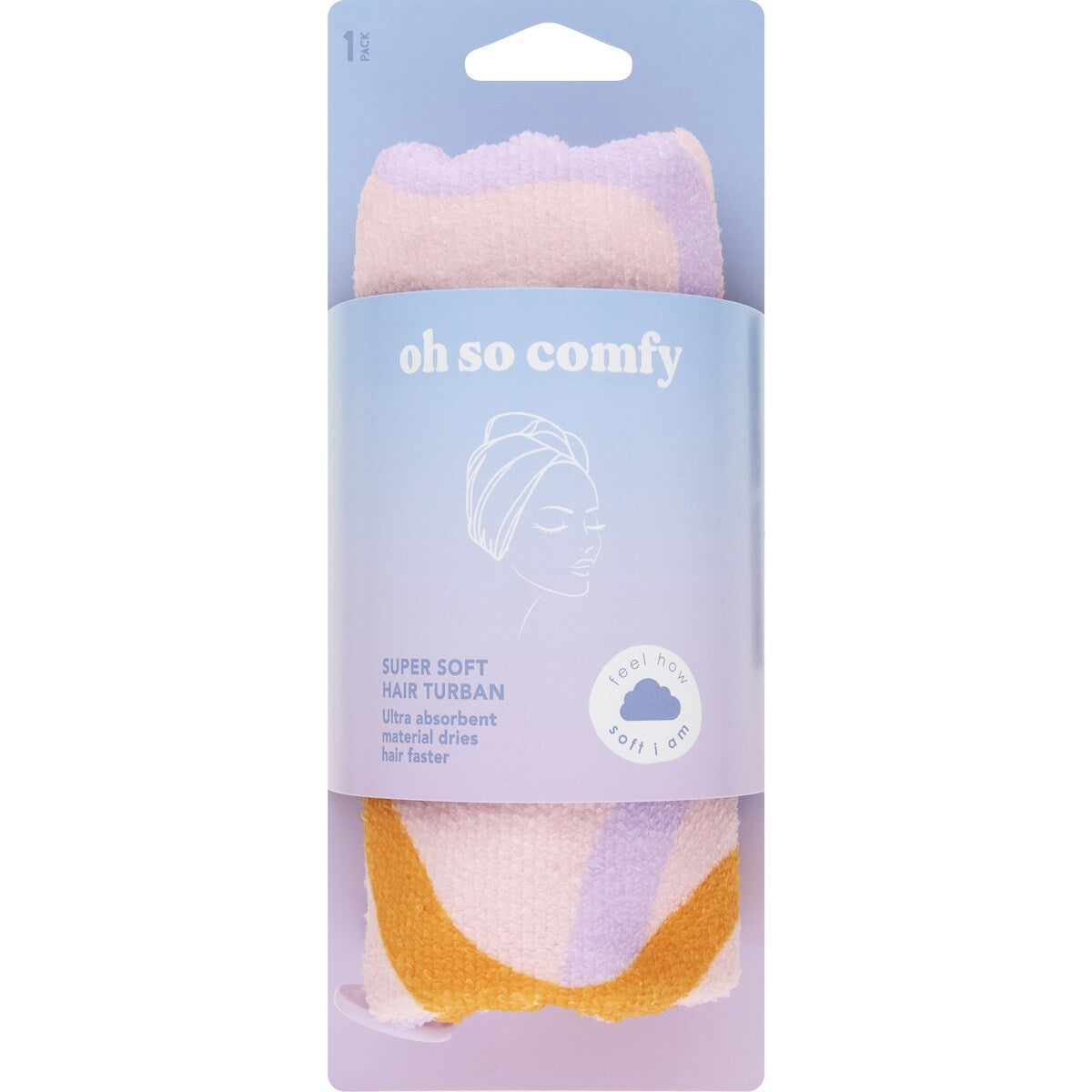 Oh So Comfy Super Soft Hair Turban each