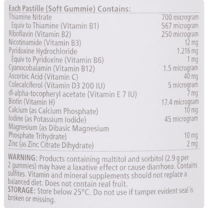 Natures Way High Strength Multivitamins & Minerals Adult Gummies 65 Pack