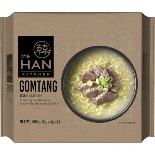 The Han Kitchen Beef Ramyun 4 pack