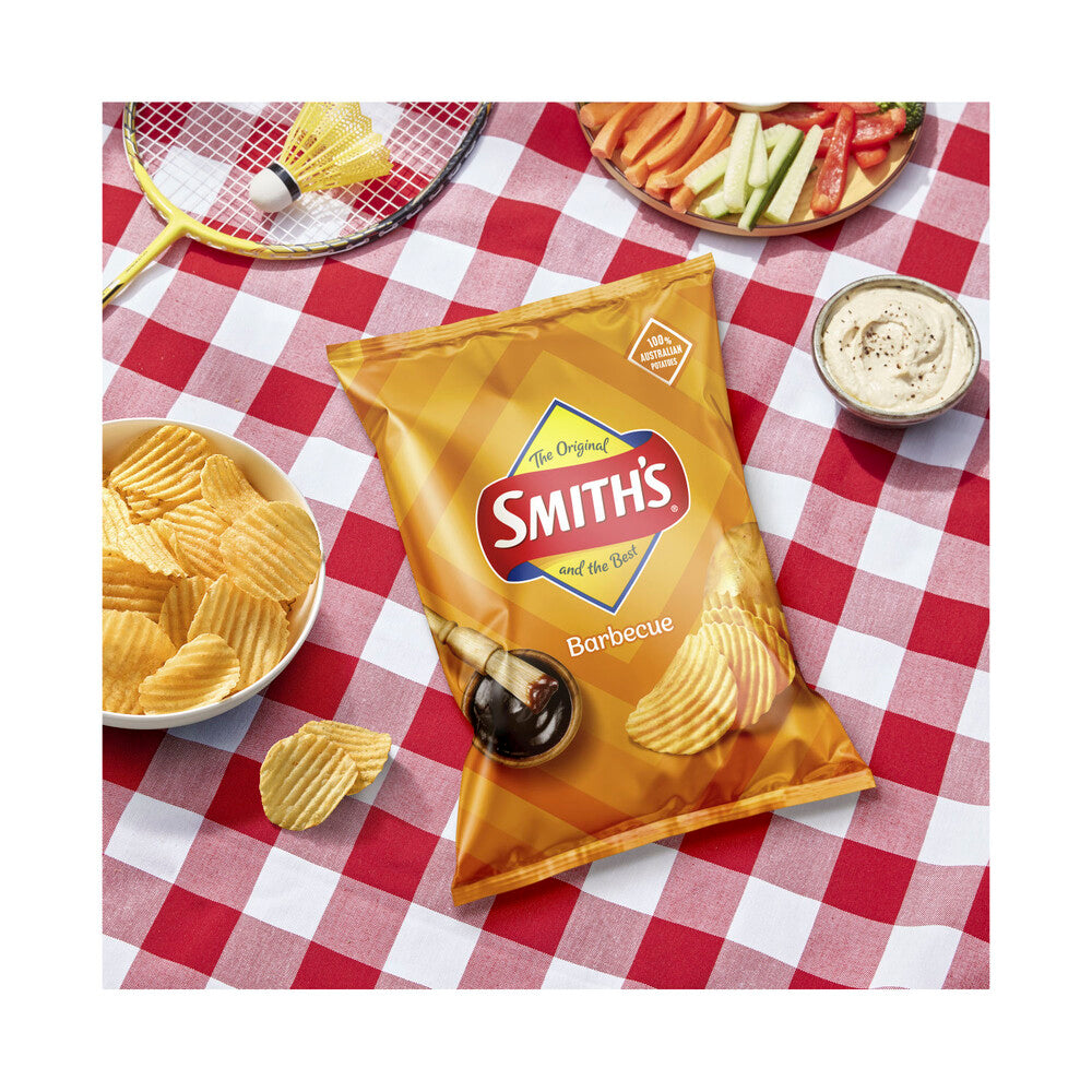 Smith's Crinkle Bbq Potato Chips - 170g