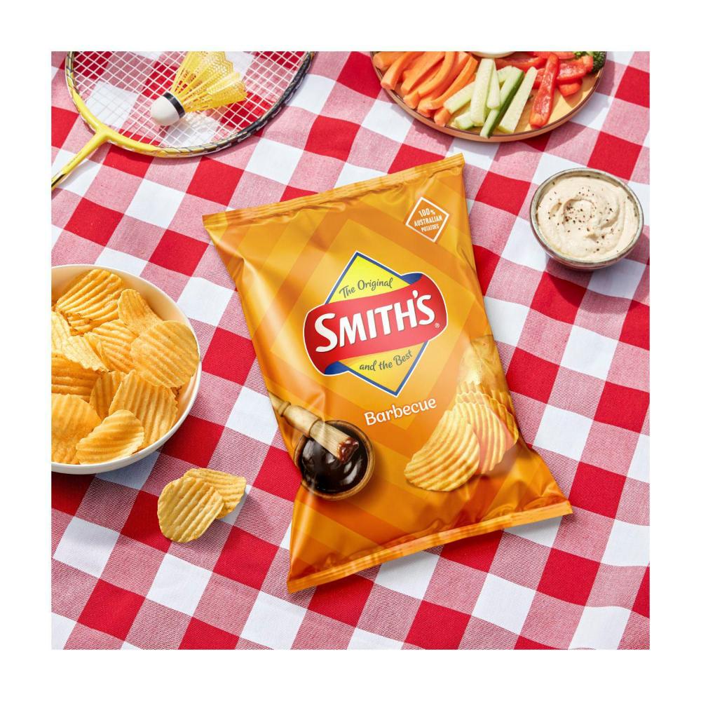 Smith's Crinkle Bbq Potato Chips - 170g