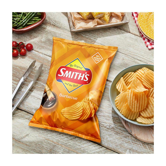 Smith's Crinkle BBQ Potato Chips - 170g