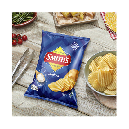 Smith's Crinkle Cut Original Potato Chips - 170g