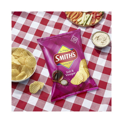 Smith's Crinkle Cut Salt And Vinegar Potato Chips - 170g