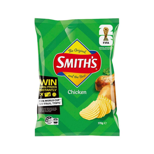 Smith's Crinkle Cut Chicken Potato Chips - 170g