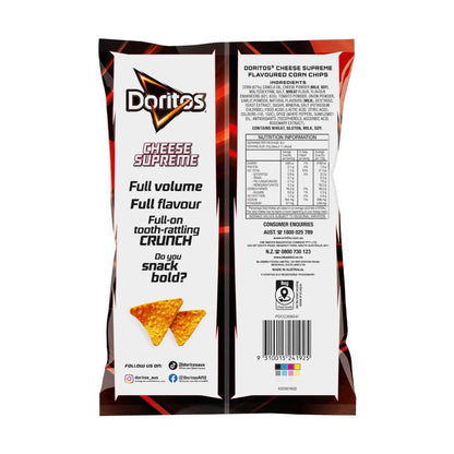 Doritos Corn Chips Supreme Cheese Share Pack - 170g