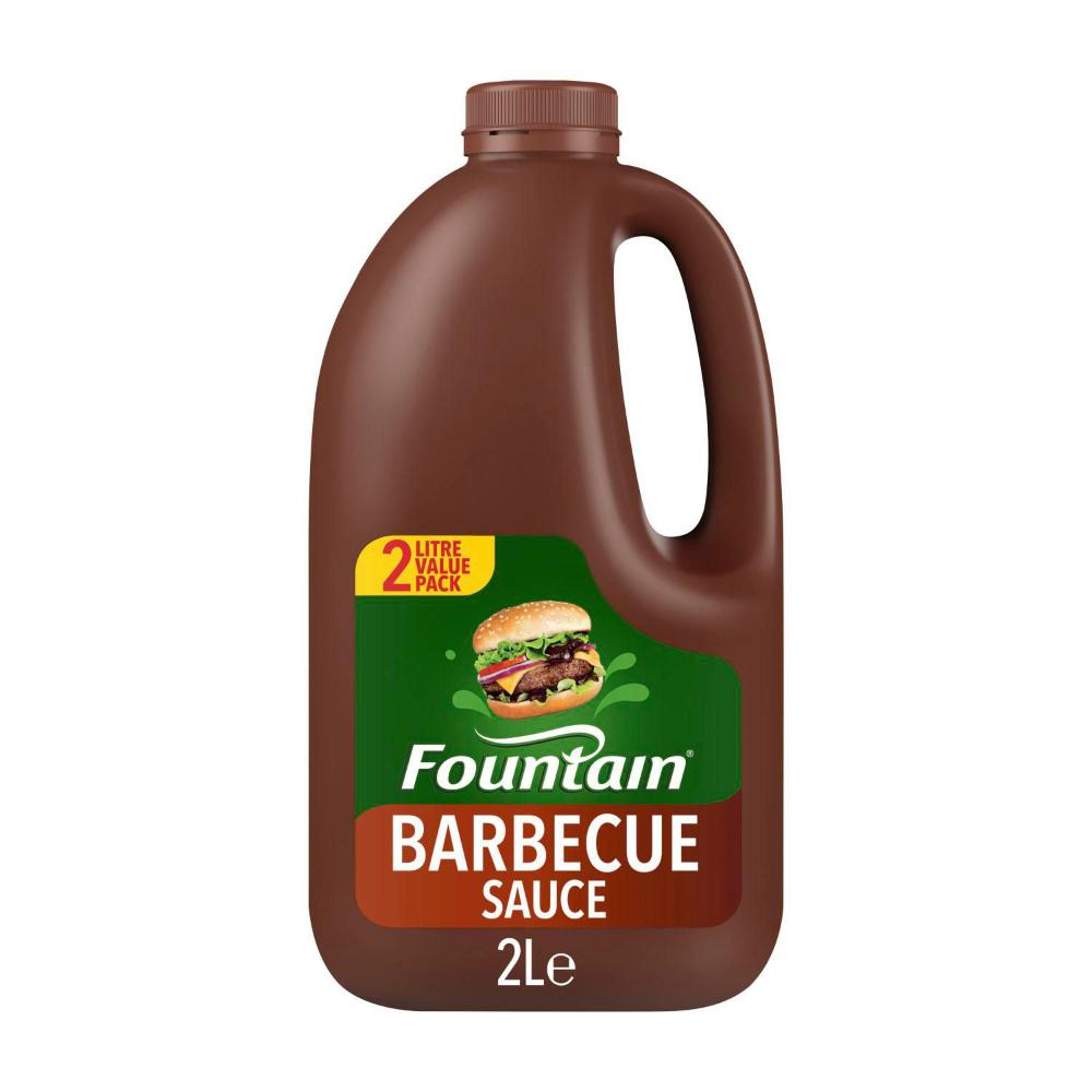 Fountain Barbecue Sauce Value Pack BBQ Sauce - 2L